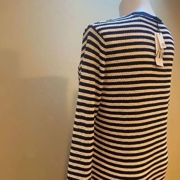 Zara Striped knit cardigan - Picture 10 of 14